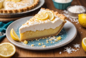 Creamy Coconut Lemon Pie