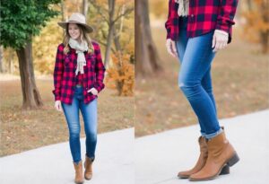 Classic Flannel and Boot Combo